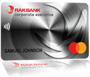 بطاقة راك بنك التنفيذية للشركات
