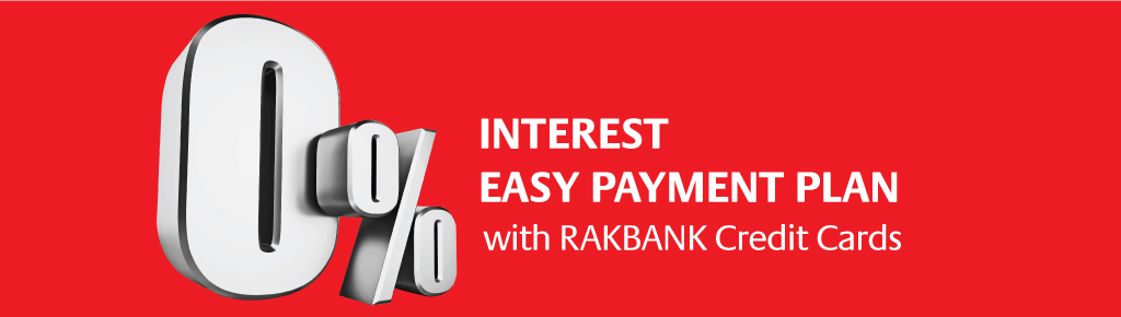 0% Easy Payment Plan with RAKBANK